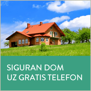 Siguran dom uz gratis telefon
